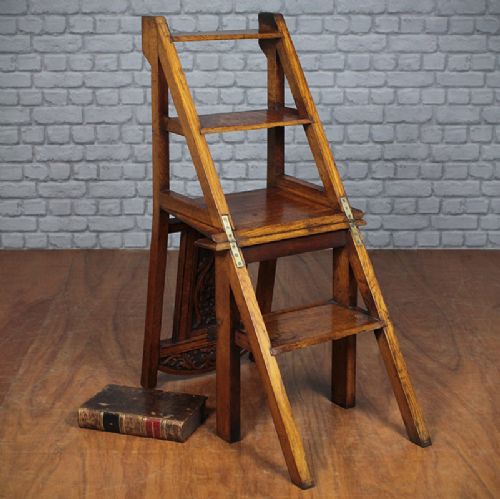 Metamorphic Side Chair / Library Steps.
