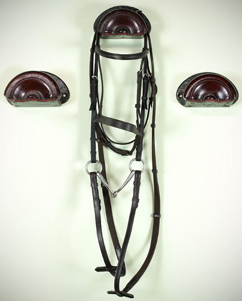 19th.c. Mahogany Bridle Racks.