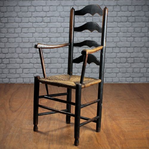 Provincial Ladderback Armchair C.1840.
