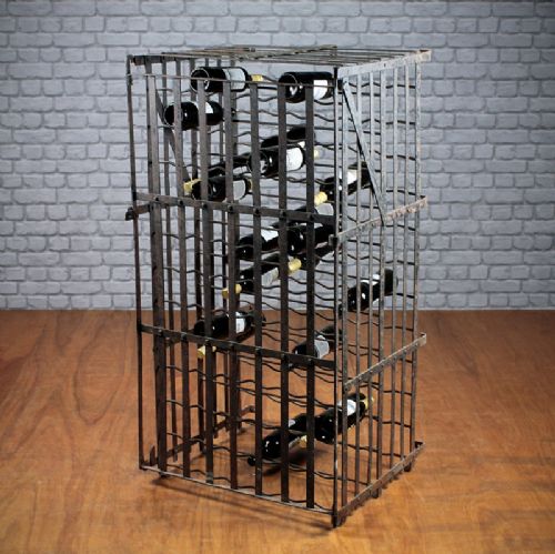 Wrought Iron Wine Safe C.1895.