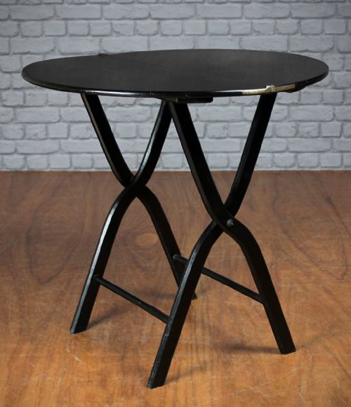 Edwardian Ebonised Folding Table C.1905.
