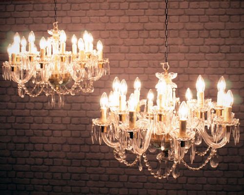 Pair of 16 Branch Chandeliers C.1930.