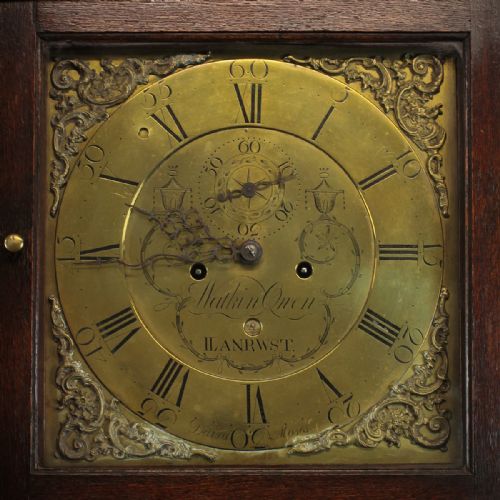 fig 2. Welsh Longcase Clock by Watkin Owen of Llanrwst. c.1780.