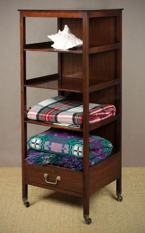 Narrow Georgian Mahogany Shelves C.1810.