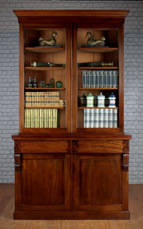 Mahogany Bookcase C.1870.