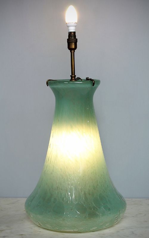 French Art Glass Table Lamp C.1920.