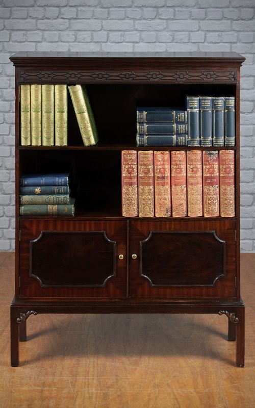 George II Style Mahogany Bookshelves C.1920.