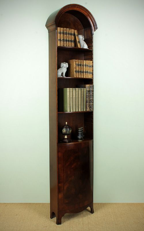 Mahogany Pencil Bookcase C.1920.