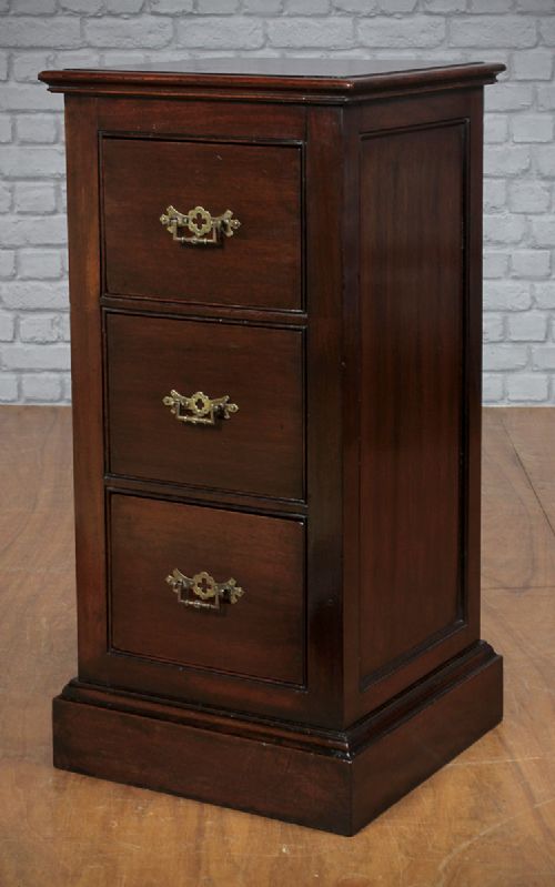 Three Drawer Pedestal C.1900.