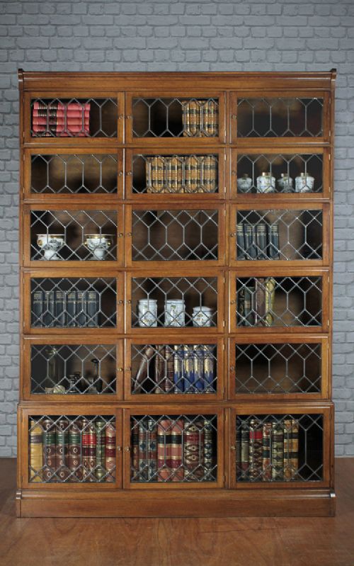 English Edwardian Oak Stacking Bookcase C.1910.