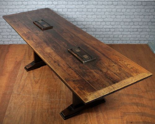 School Refectory Dining Table C.1900.