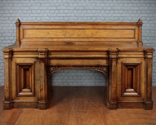 Pollard Oak Pedestal Sideboard C.1850.