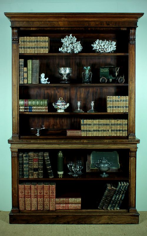 William IV Rosewood Bookshelves C.1830.