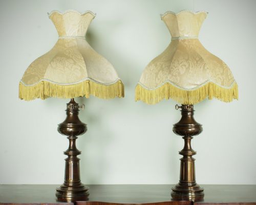 Pair of Large Table Lamps C.1930.
