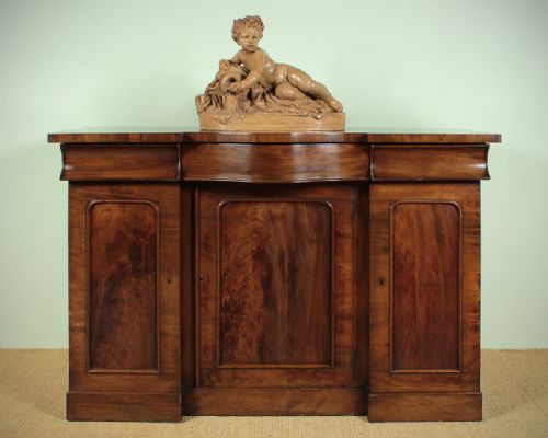 Three Door Mahogany Chiffonier C.1860.