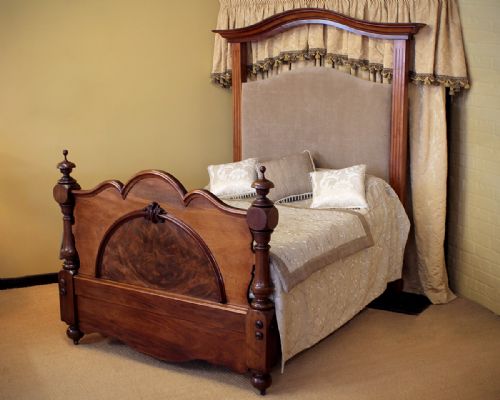Mahogany Half Tester Double Bed C.1860.