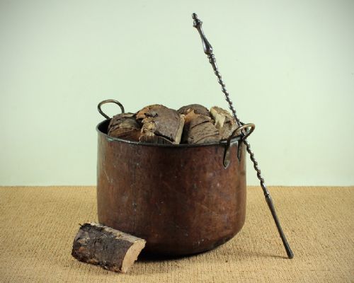 Copper Log Bucket C.1890.