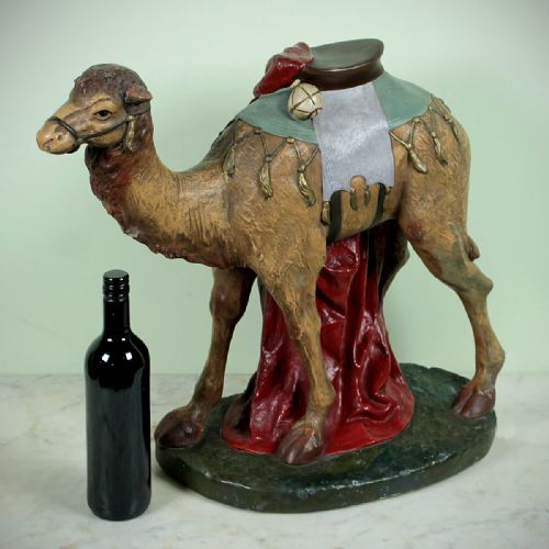 Large Painted Model of a Camel C.1900.