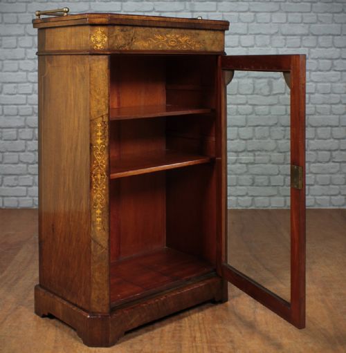 Small Walnut Side Cabinet C.1880.