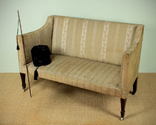 Distressed Edwardian Couch C.1905.