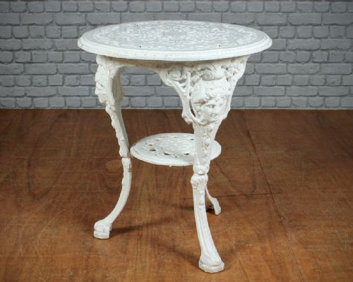 Victorian Cast Iron Garden Table C.1890.