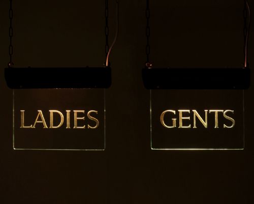 Pair of Vintage Signs C.1930.
