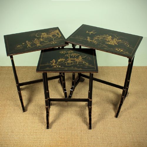 Chinoiserie Nest of Tables C.1920.