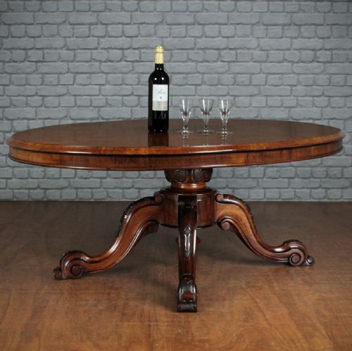 Burr Walnut Coffee Table C.1860.