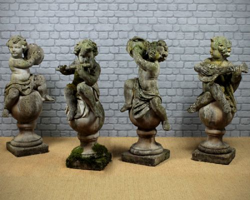 Quartet of Garden Cherubs C.1930.