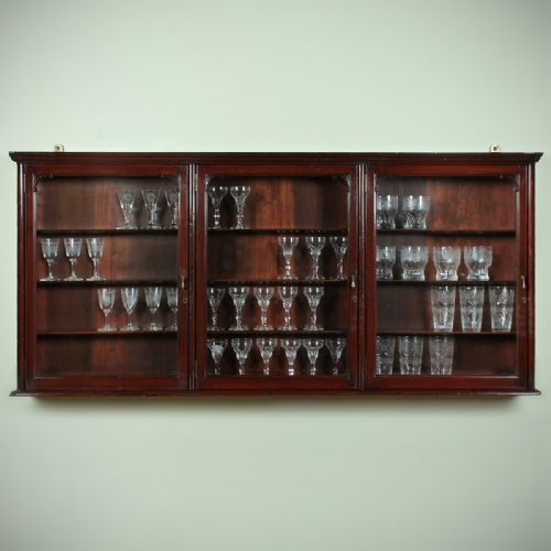 Mahogany Collector’s Cabinet C.1905.