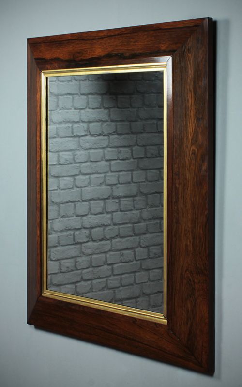 Large Regency Rosewood Mirror C.1810.