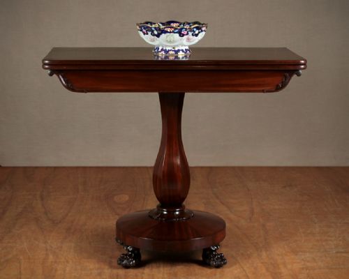 Early 19th.c. Mahogany Fold Over Table C.1835.