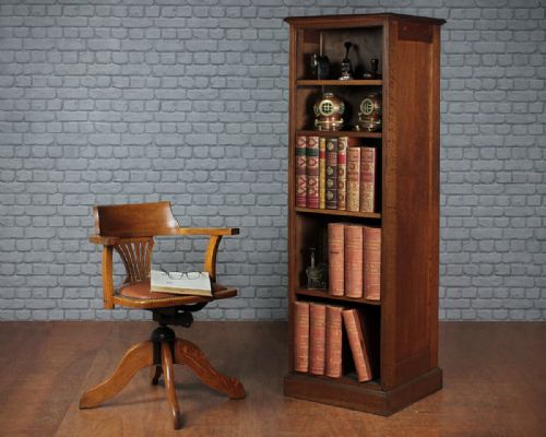 Double Sided Office Bookcase C.1920.