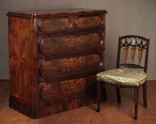 Large Biedermeier Chest of Drawers. C.1830.