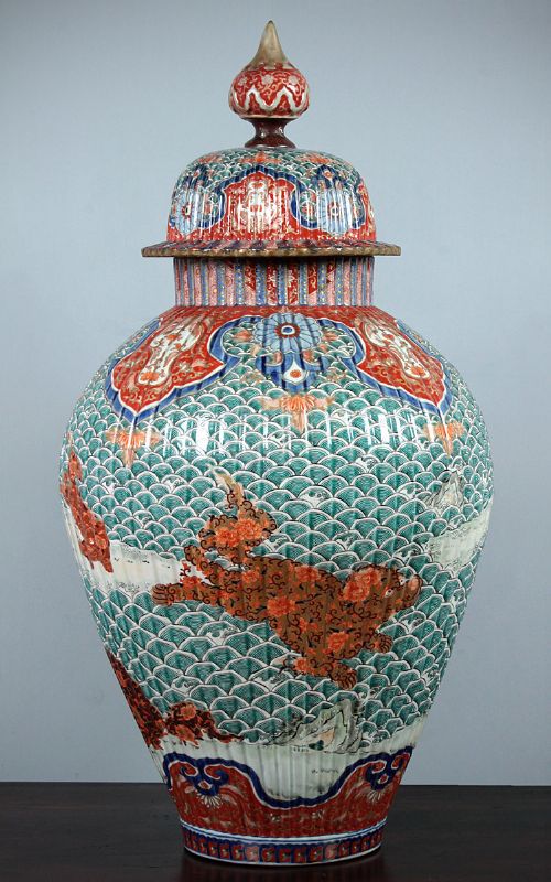 Large Late 19th.c. Japanese Imari Vase C.1880.