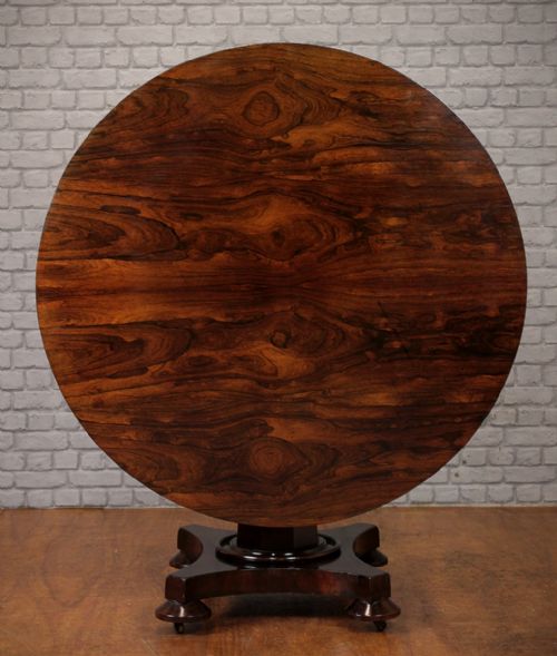 William IV Rosewood Centre Table C.1830.