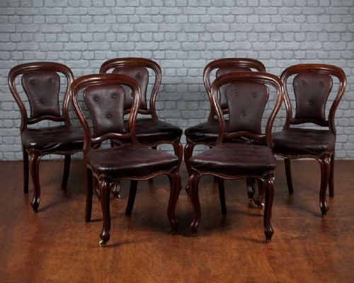 Mid 19th.c. Mahogany Dining Chairs C.1860.