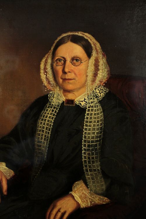 Mid 19th.c. Portrait of a Lady C.1860.