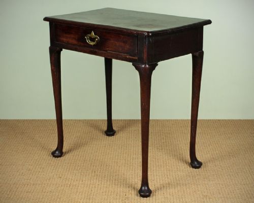 fig 1. George II Mahogany Side Table c.1750.