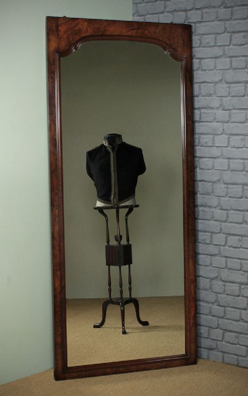 Walnut Framed Dressing Mirror. C.1880.