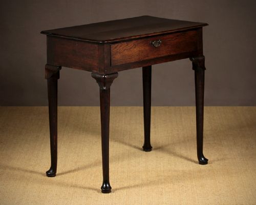 George II Oak Side Table C.1740.