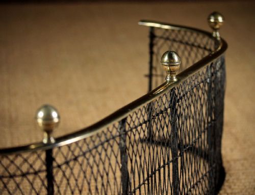 Tiny Regency Wirework Fender C.1820.