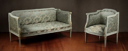French Armchair by Krieger of Paris C.1890.