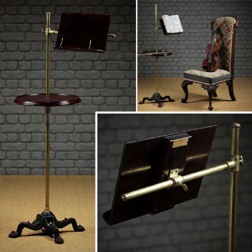 Adjustable Reading or Music Stand & Table. C.1860.