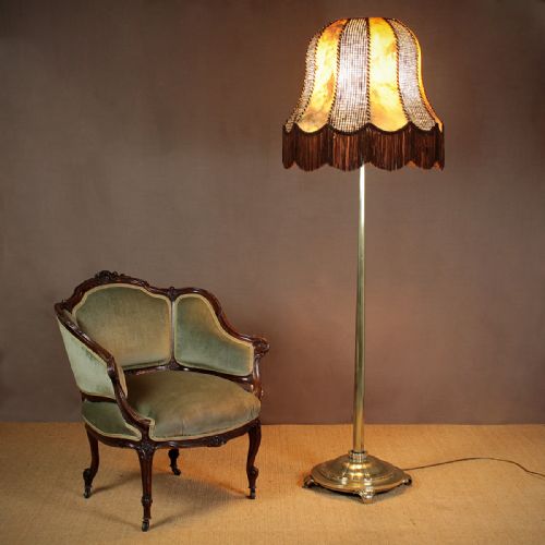 Brass Standard Lamp C.1920.