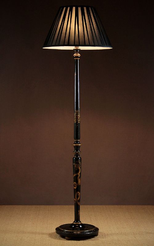 Chinoiserie Lacquered Standard Lamp C.1930.