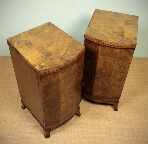 Pair of Art Deco Bedside Cabinets C.1930.