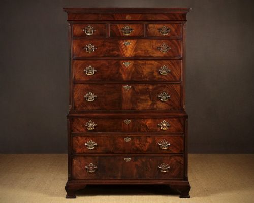 Mahogany Chest on Chest by Waring & Gillow C.1920.