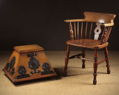 19th.c. Arts & Crafts Movement Coal Box C.1880.