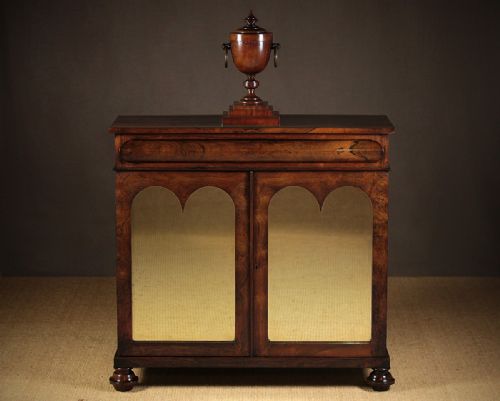 19th.c. Rosewood Chiffonier Side Cabinet C.1820.